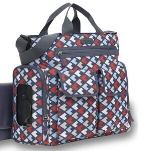 Baby Boom Multi Geo Tote Diaper Bag